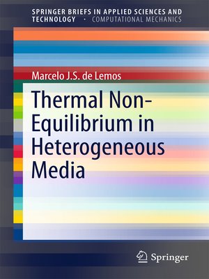 cover image of Thermal Non-Equilibrium in Heterogeneous Media